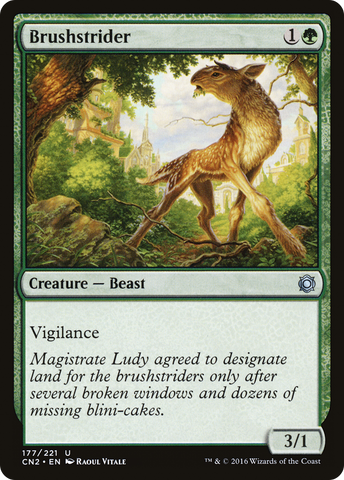 Brushstrider (CN2-177)  Foil - Conspiracy: Take the Crown