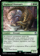 Displaced Dinosaurs (Surge Foil) (WHO-705)  Foil - Doctor Who
