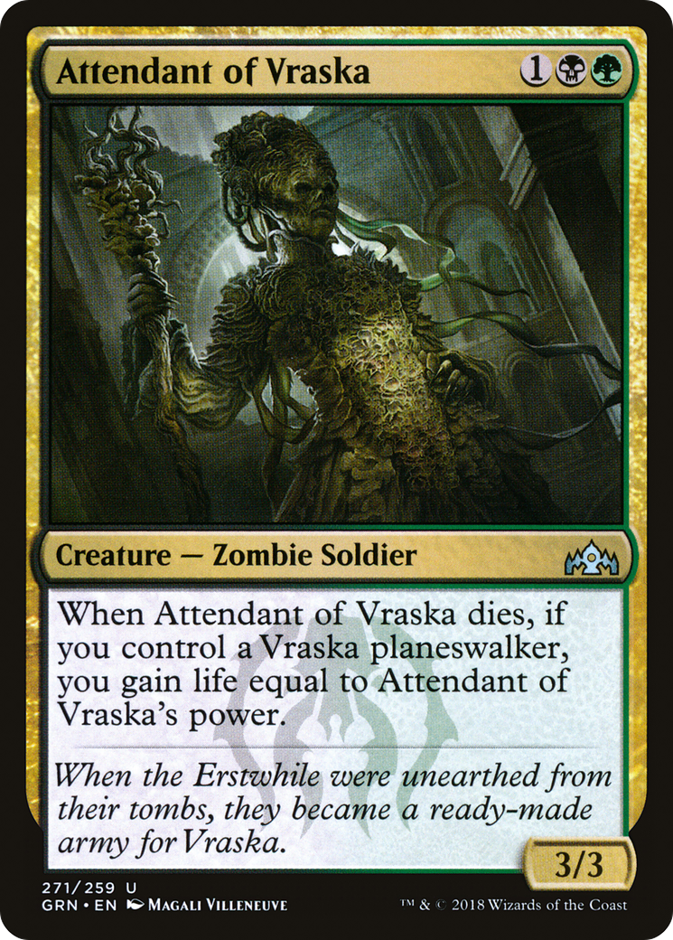 Attendant of Vraska (GRN-271)  - Guilds of Ravnica