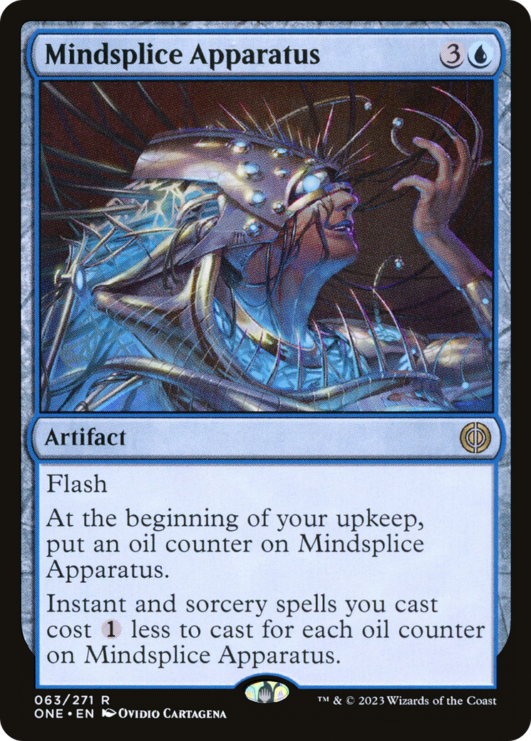 Mindsplice Apparatus (ONE-063)  Foil - Phyrexia: All Will Be One