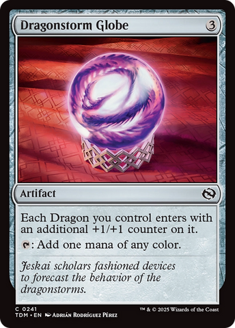 Dragonstorm Globe (TDM-241) - Tarkir: Dragonstorm Foil