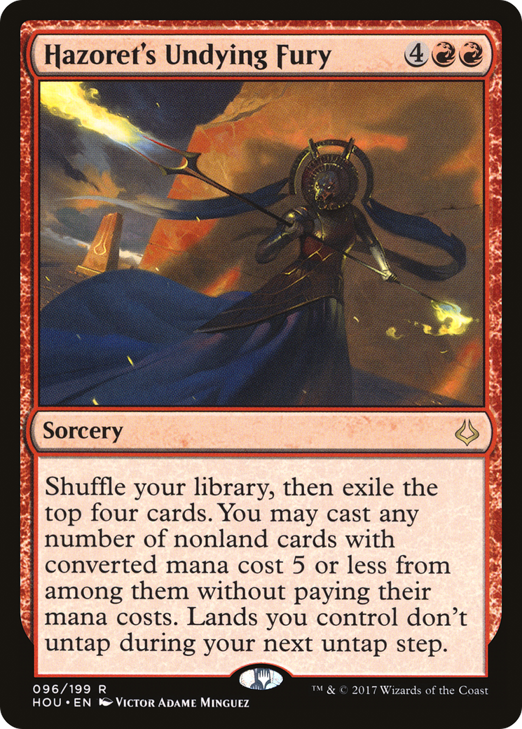 Hazoret's Undying Fury (HOU-096)  - Hour of Devastation