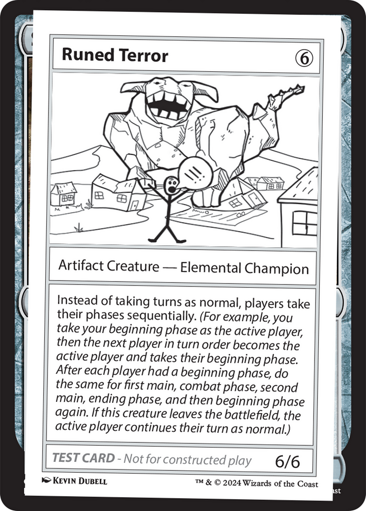 Runed Terror (MB2PC-)  - Mystery Booster 2