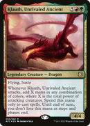 Klauth, Unrivaled Ancient (AFC-050)  Foil - Adventures in the Forgotten Realms Commander