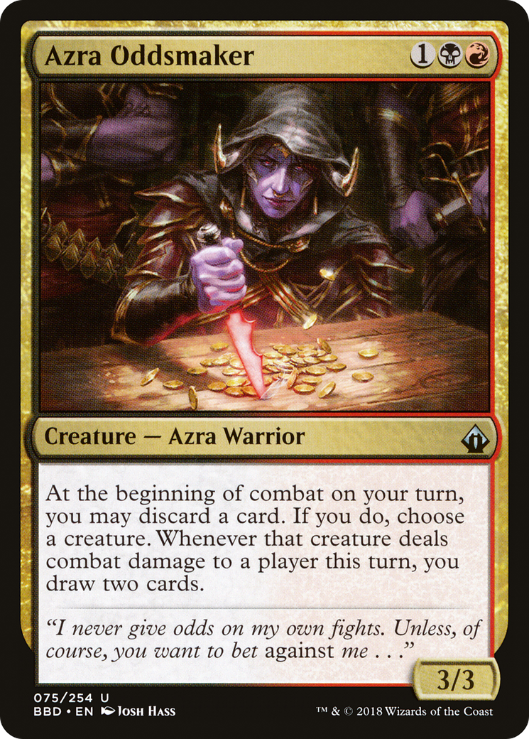 Azra Oddsmaker (BBD-075)  - Battlebond