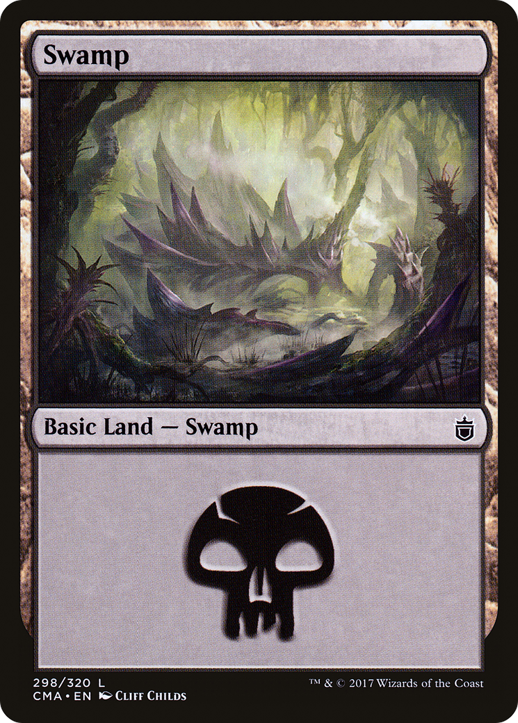 Swamp (298) (CMA-298)  - Commander Anthology