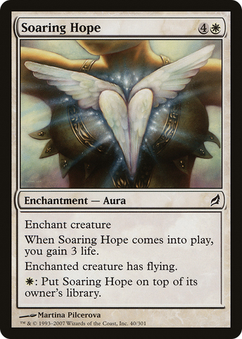 Soaring Hope (LRW-040)  Foil - Lorwyn
