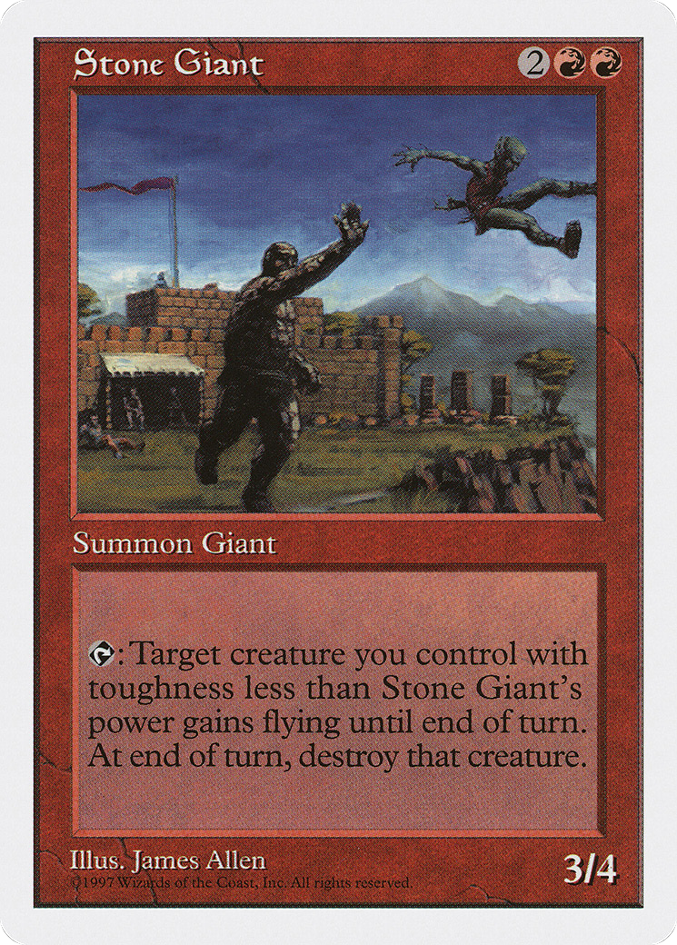 Stone Giant (5ED-)  - Fifth Edition