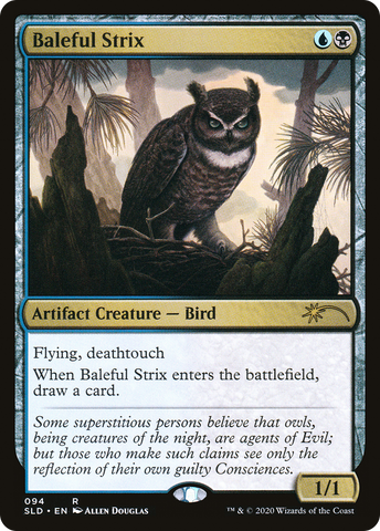 Baleful Strix (SLD-094)  - Secret Lair Drop