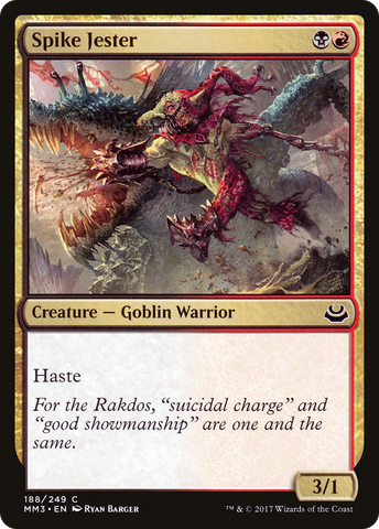 Spike Jester (MM3-188)  Foil - Modern Masters 2017