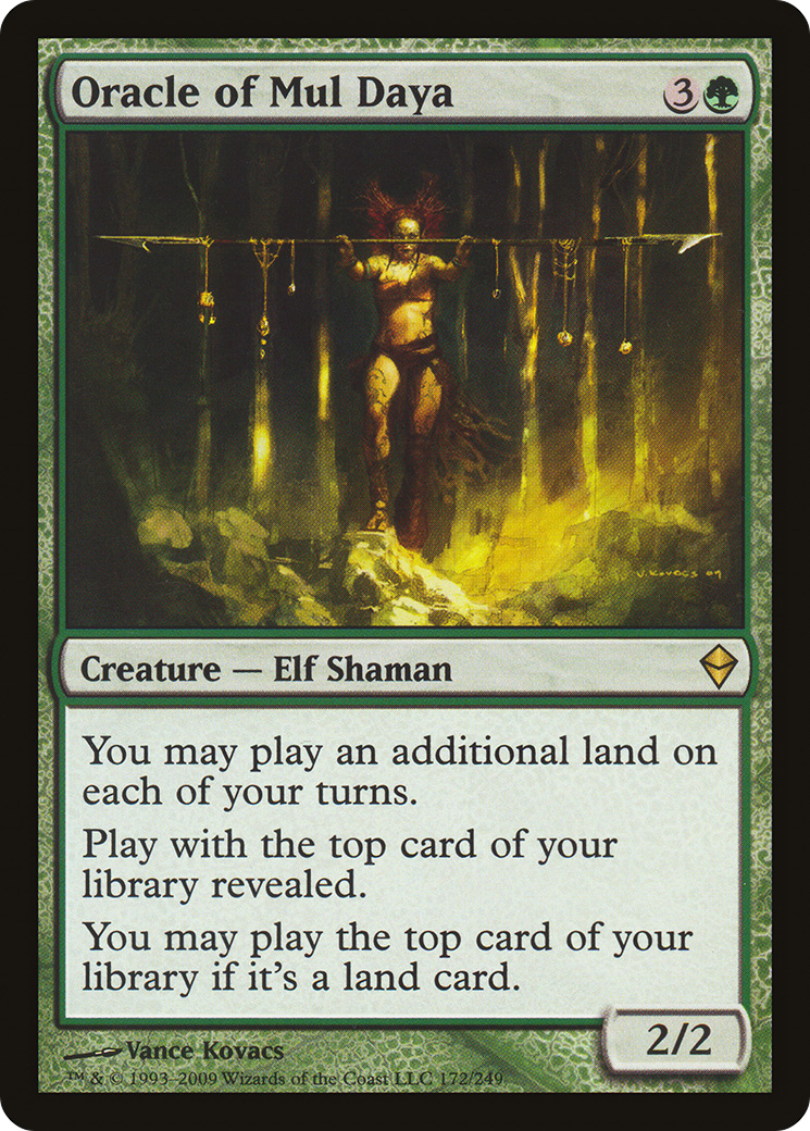 Oracle of Mul Daya (ZEN-172)  - Zendikar
