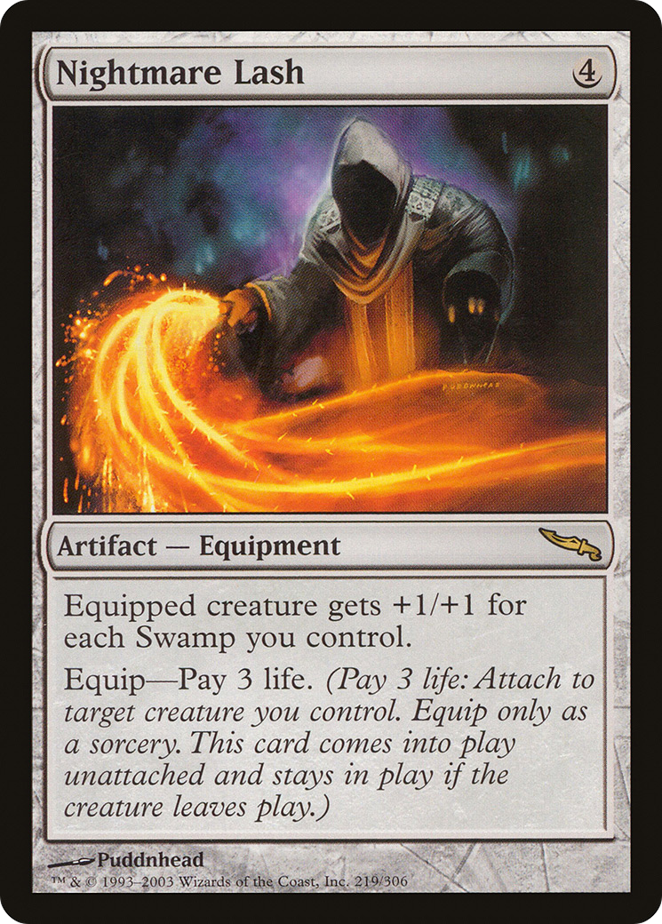 Nightmare Lash (MRD-219)  - Mirrodin