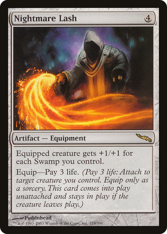 Nightmare Lash (MRD-219)  - Mirrodin