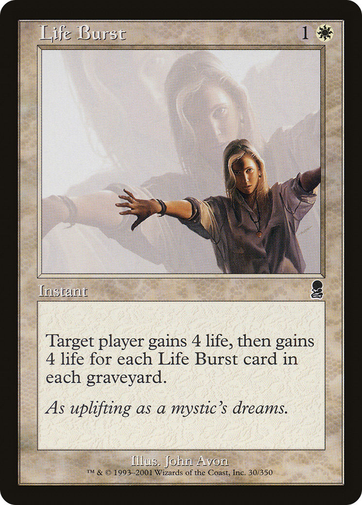 Life Burst (ODY-030)  Foil - Odyssey