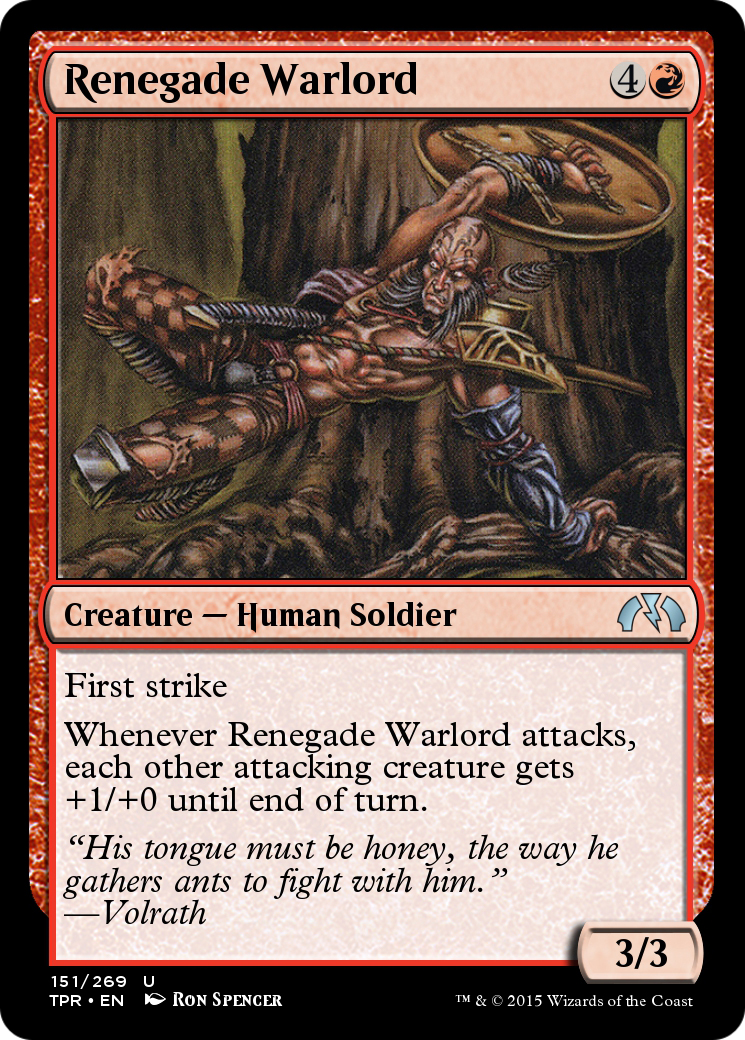 Renegade Warlord (TPR-151)  - Tempest Remastered