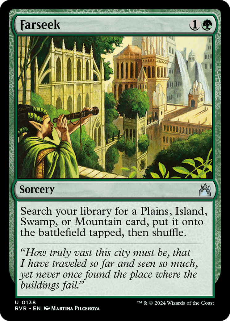 Farseek (RVR-138)  Foil - Ravnica Remastered