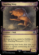Snarling Warg (Showcase Scrolls) (LTR-560)  Foil - The Lord of the Rings: Tales of Middle-earth: (Showcase)