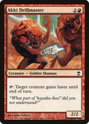 Akki Drillmaster (SOK-092) - Saviors of Kamigawa Foil