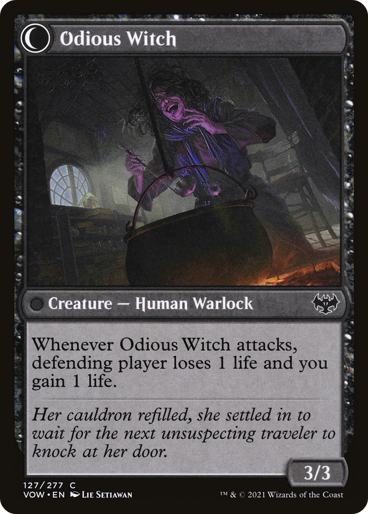 Ragged Recluse (VOW-127)  - Innistrad: Crimson Vow: (Double Faced Transform)