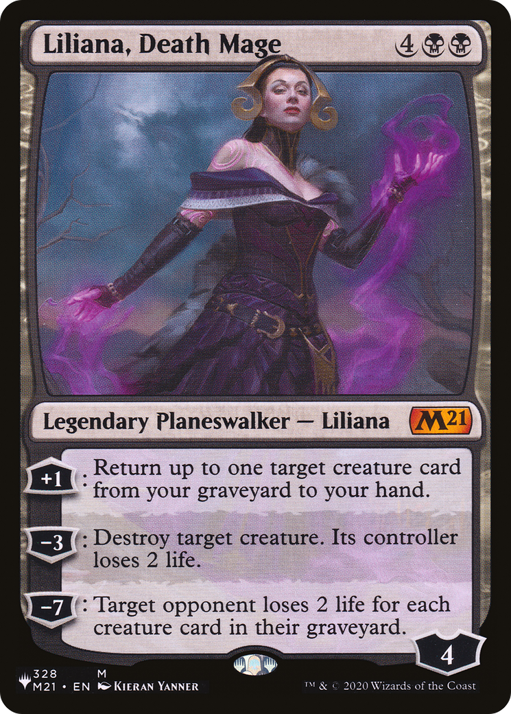 Liliana, Death Mage (LIST-328/274)  - The List