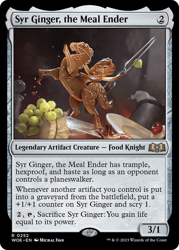 Syr Ginger, the Meal Ender (WOE-252)  - Wilds of Eldraine