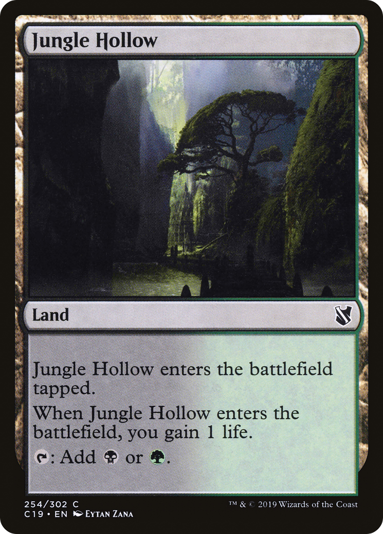 Jungle Hollow (C19-254)  - Commander 2019