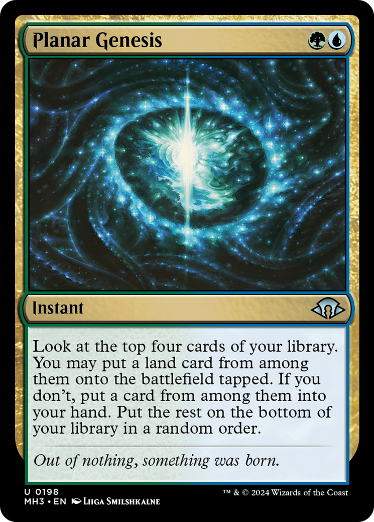 Planar Genesis (MH3-198)  - Modern Horizons 3