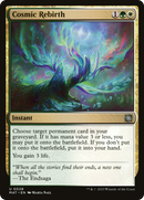 Cosmic Rebirth (MAT-028)  Foil - March of the Machine: The Aftermath