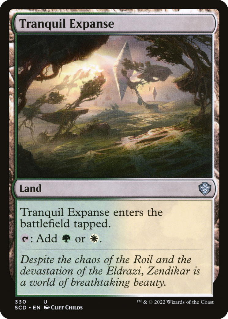 Tranquil Expanse (SCD-330)  - Starter Commander Decks