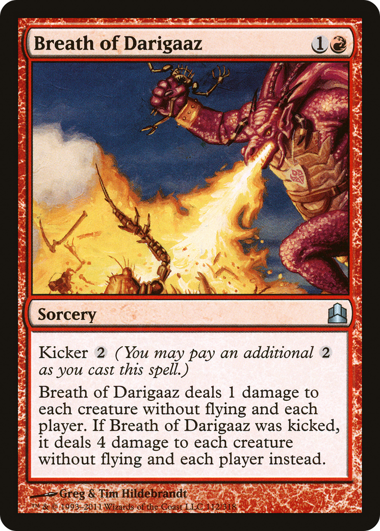 Breath of Darigaaz (CMD-112)  - Commander 2011