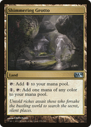 Shimmering Grotto (M14-229) - Magic 2014 Foil