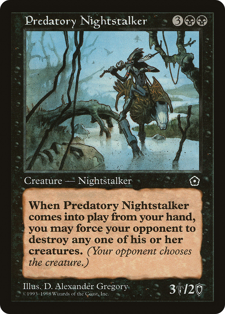 Predatory Nightstalker (P02-)  - Portal Second Age