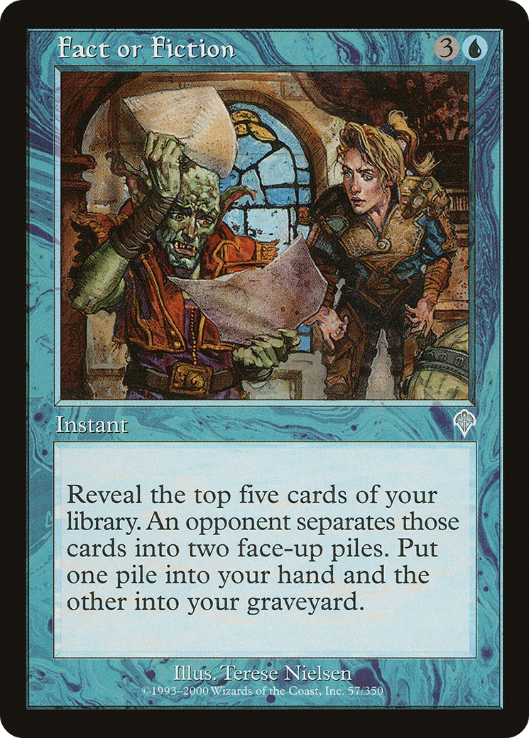 Fact or Fiction (INV-057)  Foil - Invasion