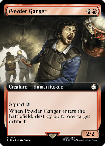 Powder Ganger (Extended Art) (PIP-391) - Fallout: (Extended Art) Foil