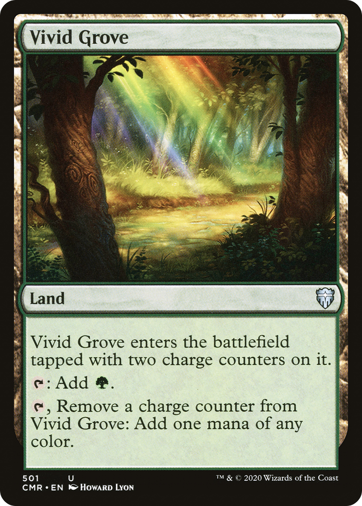 Vivid Grove (CMR-501)  - Commander Legends