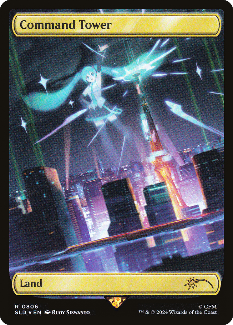 Command Tower (0806) (SLD-806)  - Secret Lair Drop (Borderless)