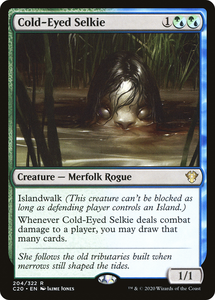 Cold-Eyed Selkie (C20-204)  - Commander 2020