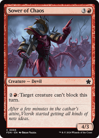 Sower of Chaos (FDN-095)  - Foundations