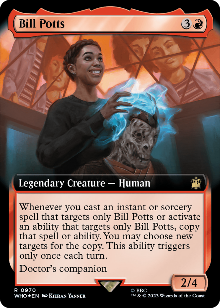 Bill Potts (Extended Art) (Surge Foil) (WHO-970)  Foil - Doctor Who: (Extended Art)