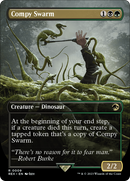 Compy Swarm (Borderless) (REX-009)  Foil - Jurassic World Collection