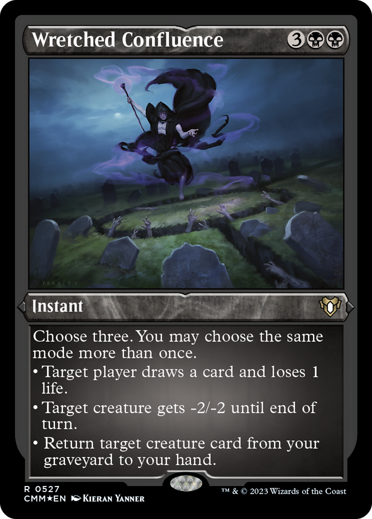 Wretched Confluence (CMM-527)  Etched Foil - Commander Masters
