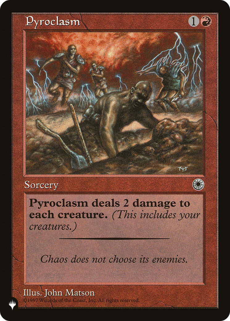 Pyroclasm (LIST-POR-143)  - The List