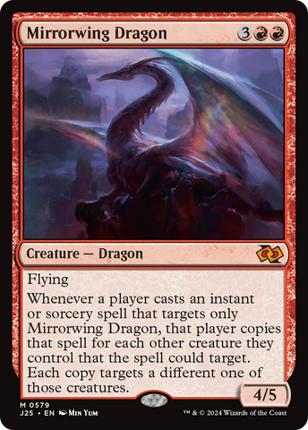 Mirrorwing Dragon (J25-579)  - Foundations Jumpstart