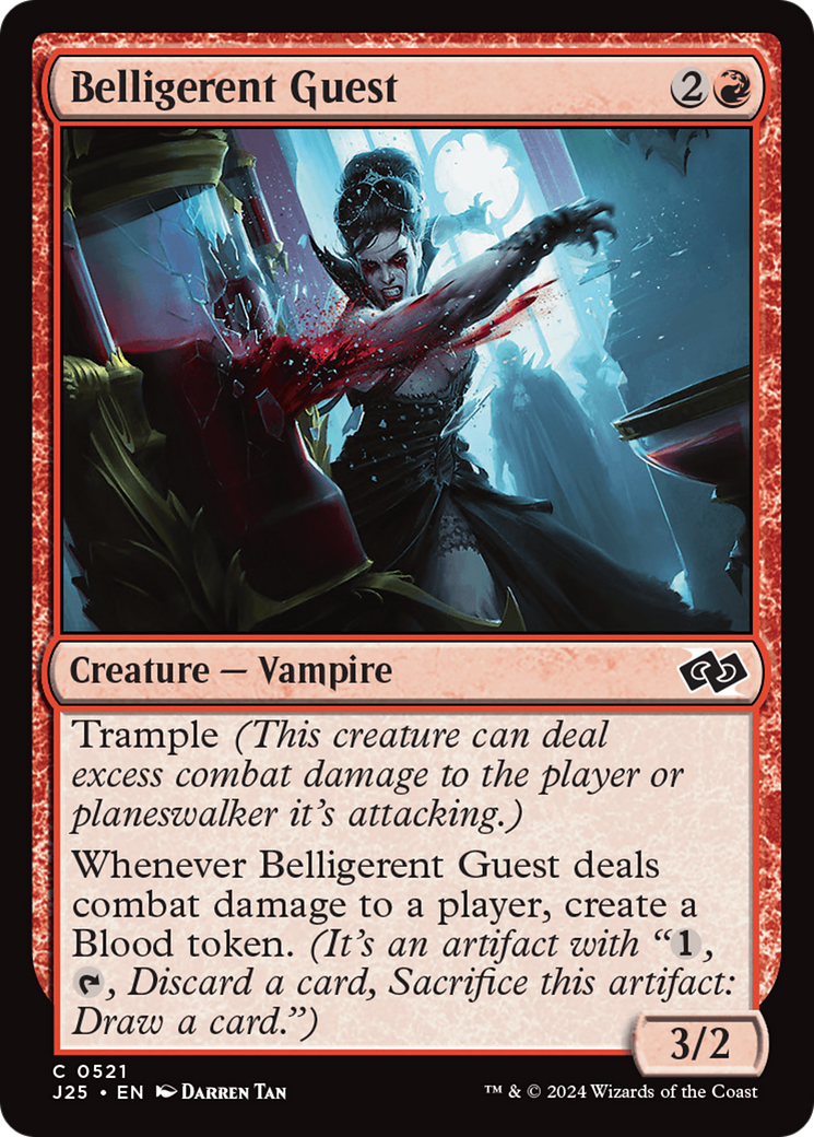 Belligerent Guest (J25-521)  - Foundations Jumpstart