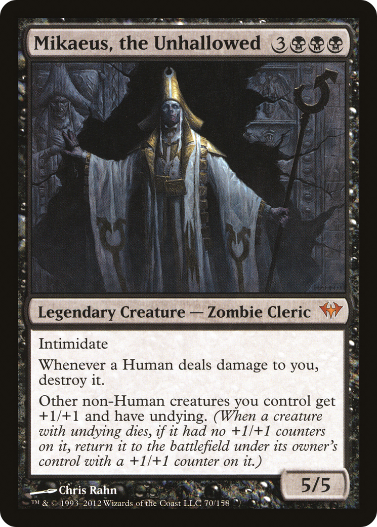 Mikaeus, the Unhallowed (DKA-070)  - Dark Ascension