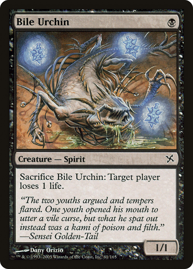 Bile Urchin (BOK-061)  Foil - Betrayers of Kamigawa