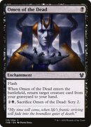 Omen of the Dead (THB-110)  Foil - Theros Beyond Death