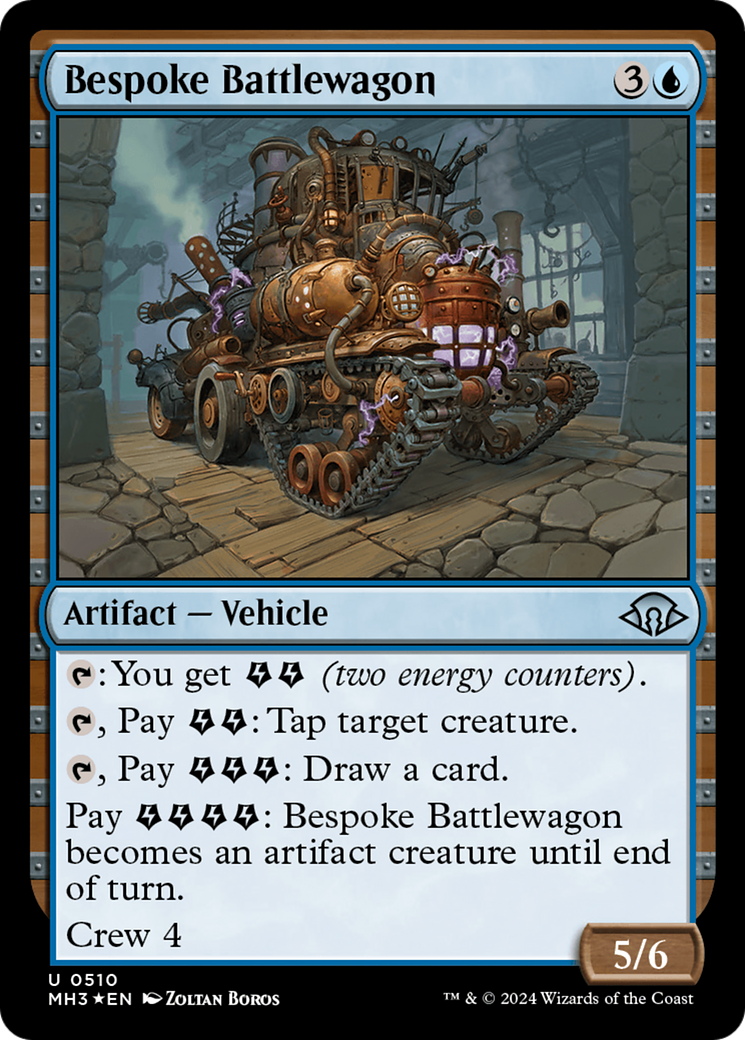 Bespoke Battlewagon (Ripple Foil) (MH3-510)  Foil - Modern Horizons 3
