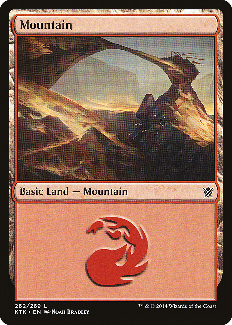 Mountain (262) (KTK-262)  - Khans of Tarkir