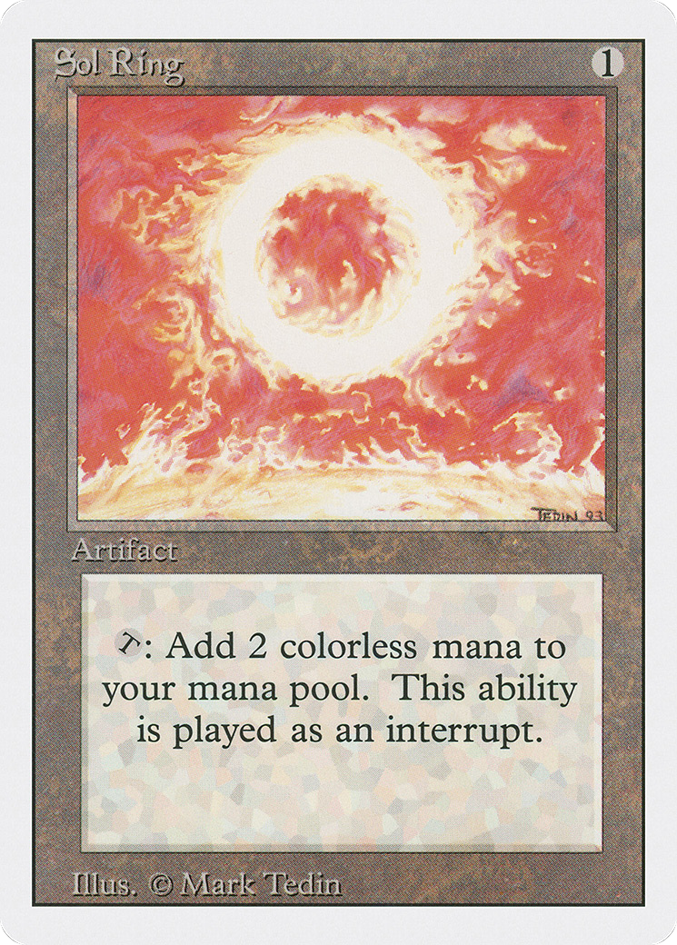 Sol Ring (3ED-)  - Revised Edition